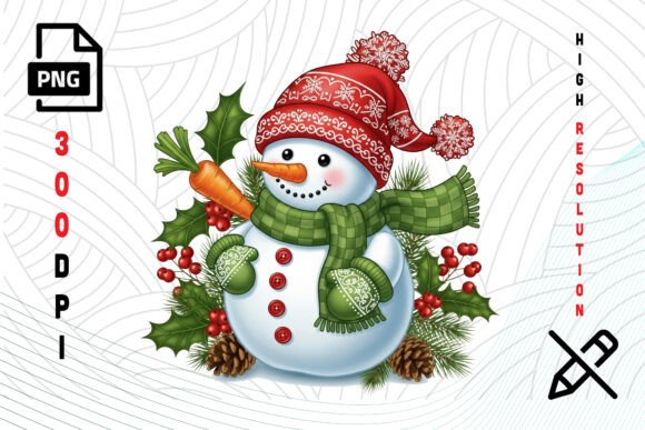 Bringing Holiday Magic to Life: The Art and Utility of Festive Snowman Digital Designs