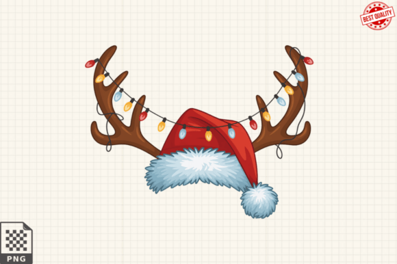 Creative Possibilities with Merry Christmas Hat PNG Clipart and Reindeer Designs