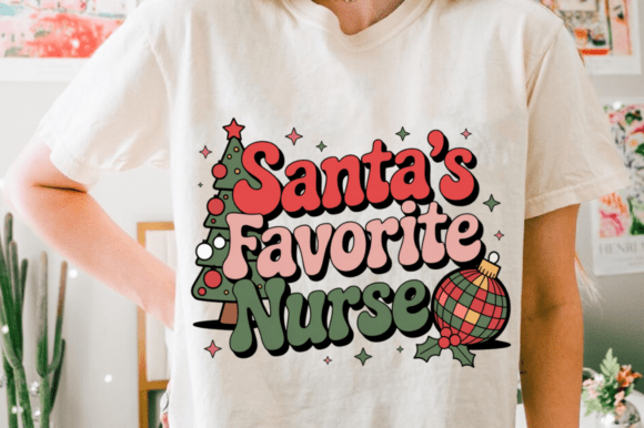 Elevating Holiday Branding: The Strategic Value of Santa's Favorite Nurse PNG for Modern Creators