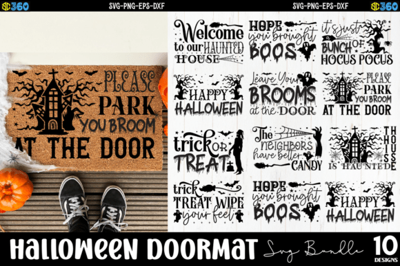 Elevating Seasonal Decor: A Comprehensive Guide to the Halloween Doormat SVG Bundle