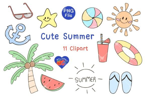 Evaluating the Cute Summer Clipart Set: A Practical Guide for Designers and Educators