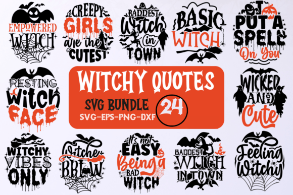 Unlock Creativity with a Premium Witch Quote SVG Bundle