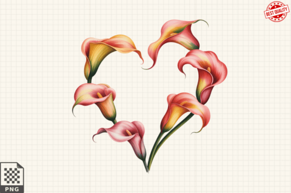 Unlocking Creativity with Watercolor Calla Lily Flower ClipArt
