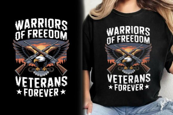 Warriors of Freedom Veterans Forever Tee Design